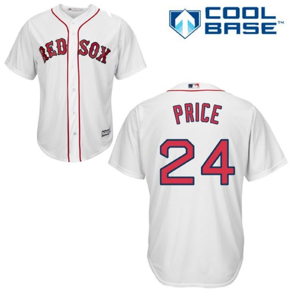 Amazon | David価格ボストンレッドソックス# 24 MLBメンズクール